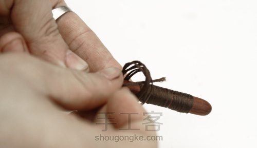 日式繞繩筷子製作教程 第18步