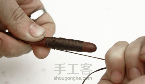 日式繞繩筷子製作教程 第19步