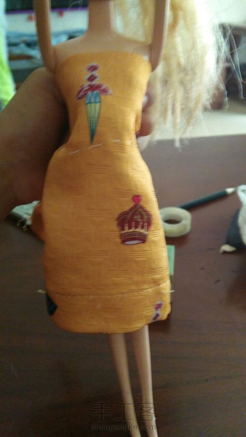 芭比服装设计 第10步