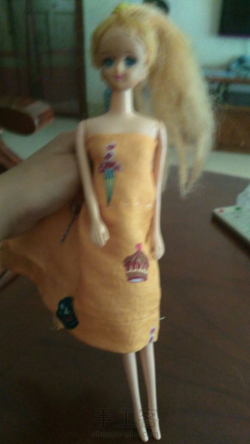 芭比服装设计 第11步