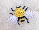 刺绣小蜜蜂