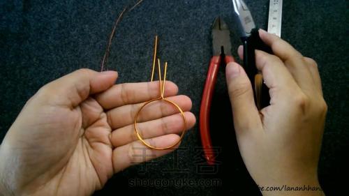 金属绕线——DIY手工编织太极图案吊坠【转载】 第5步