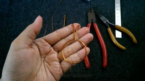 金属绕线——DIY手工编织太极图案吊坠【转载】 第6步