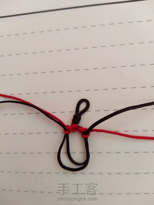 桃花手链 第12步