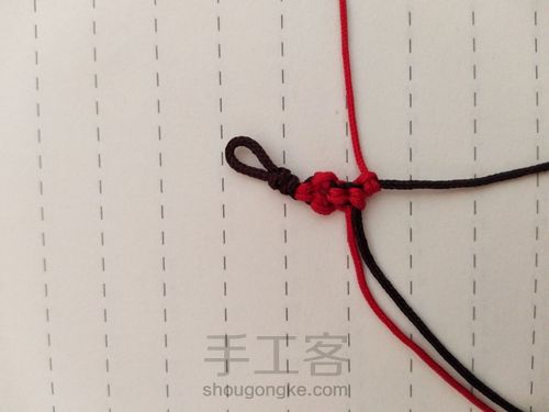 桃花手链 第16步