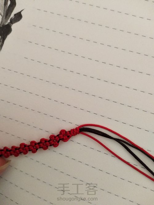 桃花手链 第19步