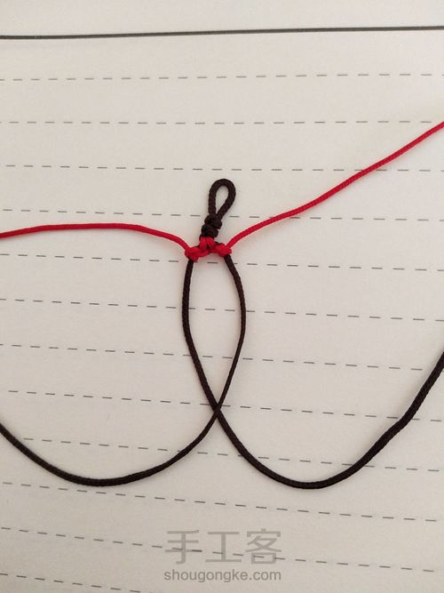 桃花手链 第8步