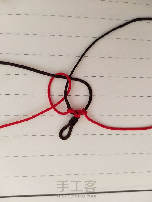 桃花手链 第9步