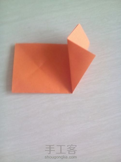 五边形折法 第2步
