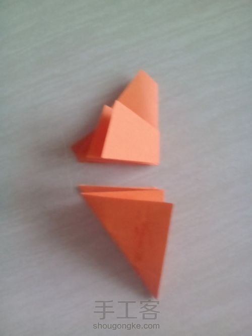 五边形折法 第6步