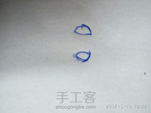 蓝眼睛① 第4步