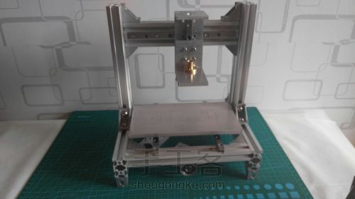 【CNC】迷你桌面数控雕刻机 第20步