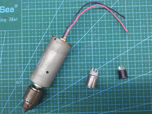 自制一个小型手持电钻，DIY利器 第1步