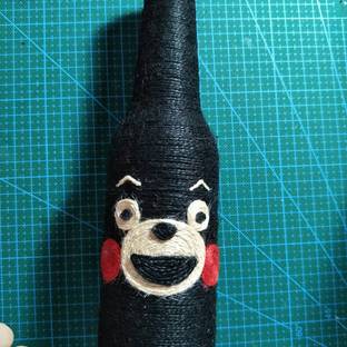 熊本熊麻绳花瓶