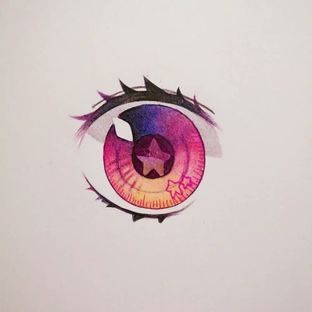 【果陌】混色眼睛小教程w