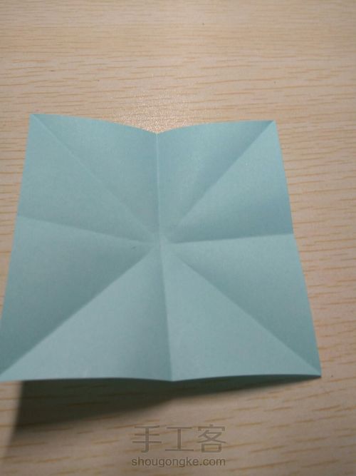 折纸花球 第1步