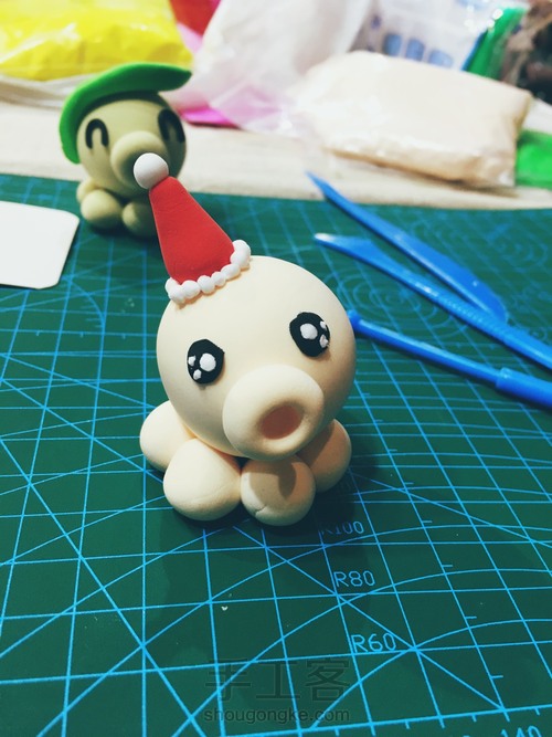 新手必学萌萌哒,小章鱼🐙 第7步