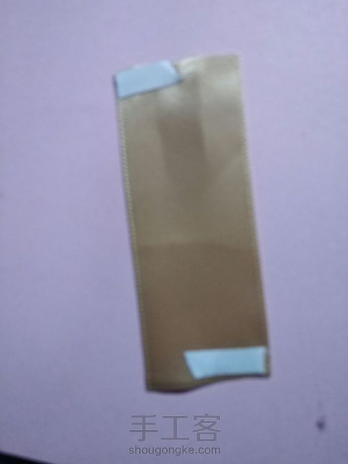 双色翻转蝴蝶节发饰 第7步