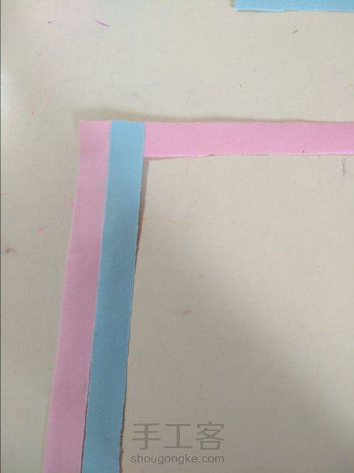 双色书签 第4步