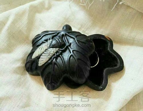 绝美手工戒指盒 第5步