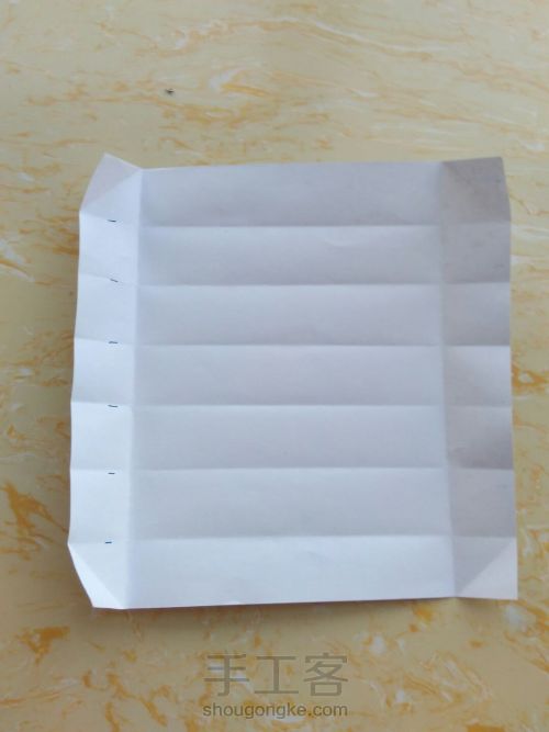 折纸铅笔盒 第7步