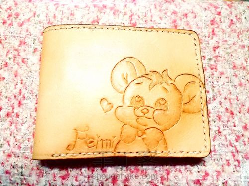 Tom和Jerry   皮雕皮艺钱夹 第10步