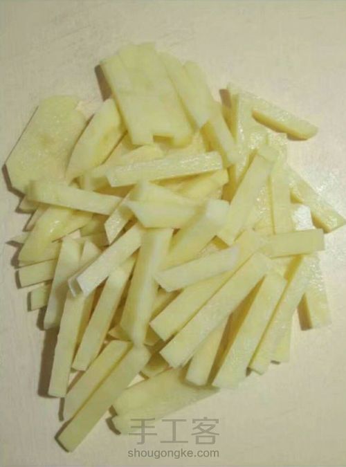 【转载】炸薯条 第2步