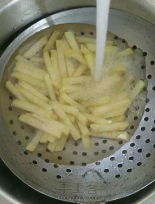 【转载】炸薯条 第5步