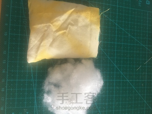 草木染布艺粽子型香包 第3步