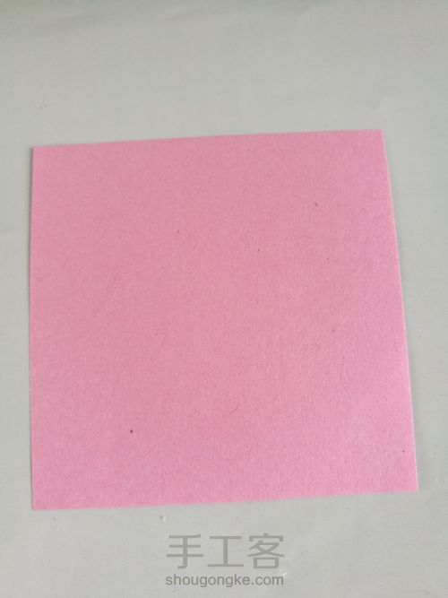 ［转］超详细的山梅花折纸教程 第1步
