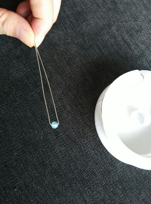 很简单，但绝对还挺好看的耳钉 第1步