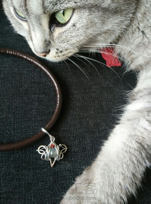 月光石绕线小吊坠 第10步