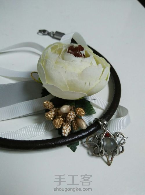 月光石绕线小吊坠 第11步