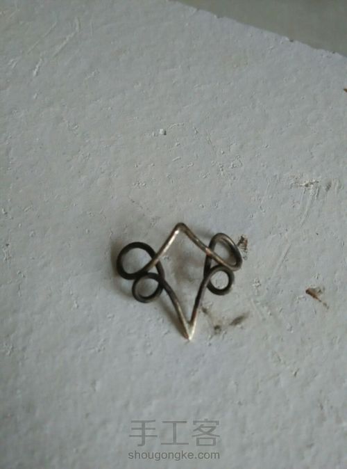 月光石绕线小吊坠 第2步