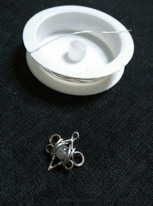 月光石绕线小吊坠 第7步