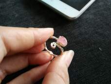 焊接做的小开口戒指