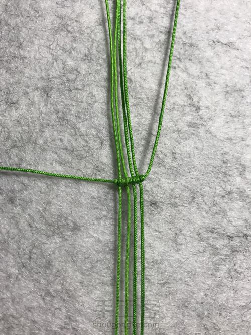 斜卷结立体小葫芦挂件（完整教程） 第55步