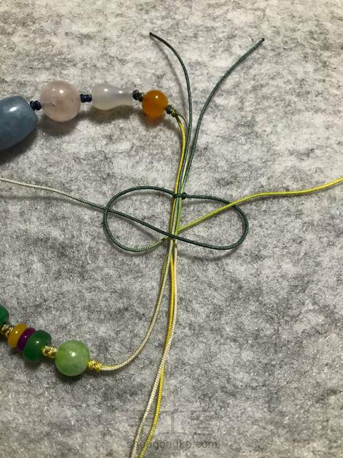 零基础制作好运多宝手串 第20步