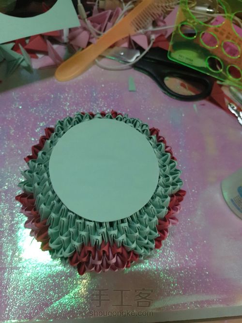 三角插靓茶具 第16步