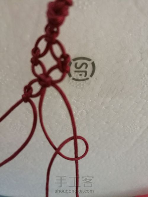 金钱手链 第7步