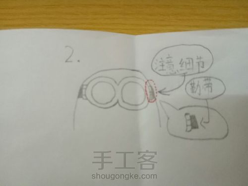 小黄人绘画教程 第2步