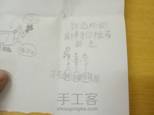 小黄人绘画教程 第6步