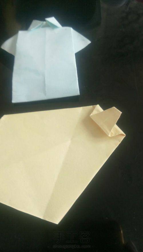 【折纸】简单的衬衫 第20步