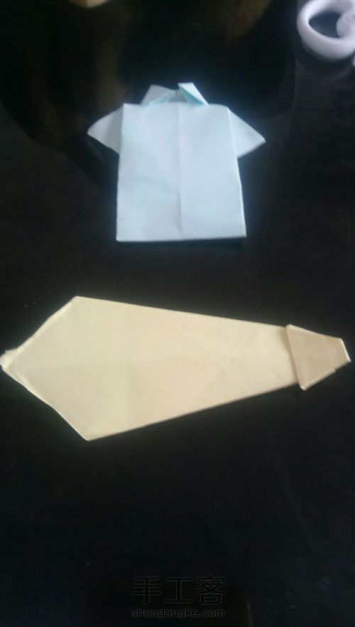 【折纸】简单的衬衫 第24步