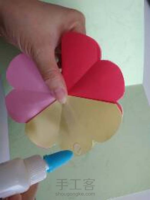 动感酷炫立体手工贺卡 第23步