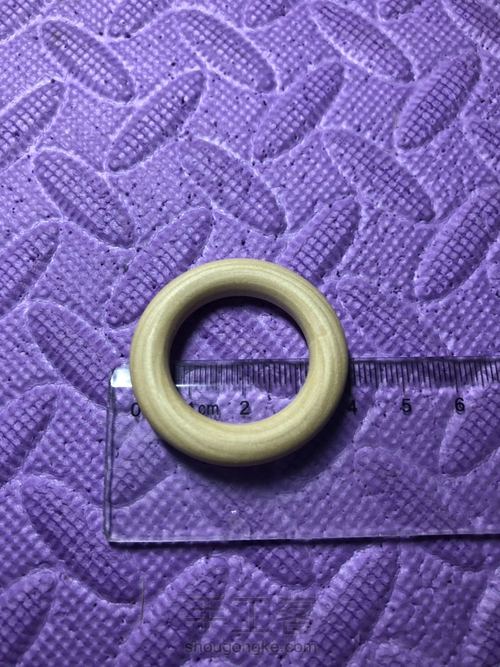 macrame雪花 第2步