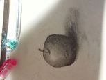 素描苹果