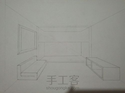 简易一点透视 第10步