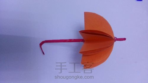 手工折纸——雨伞吊饰 第18步