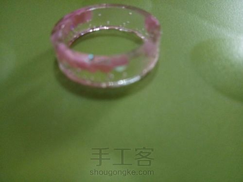 滴胶戒指 第4步